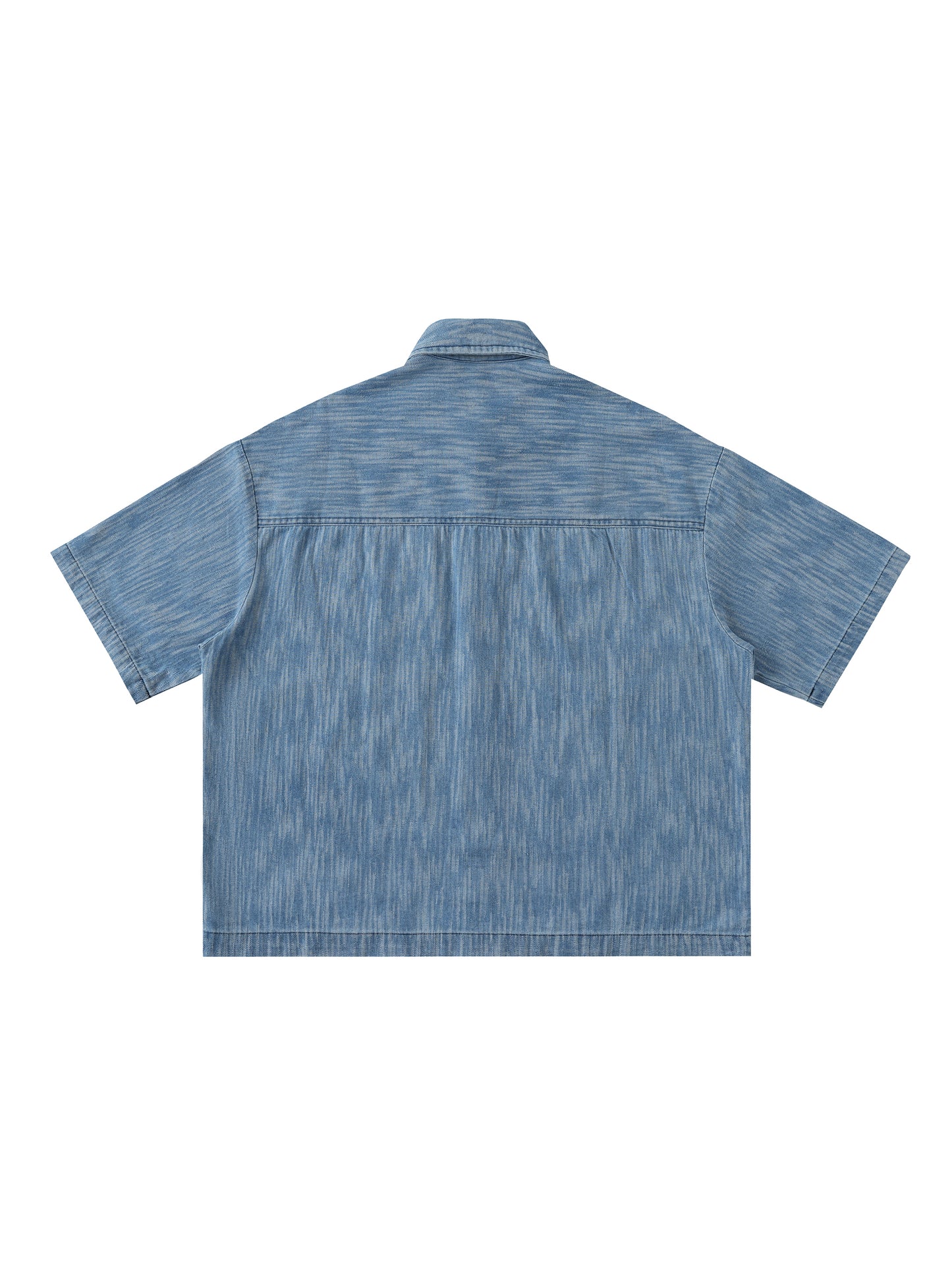 "GOING OUT" Button Short-Sleeve Shirt