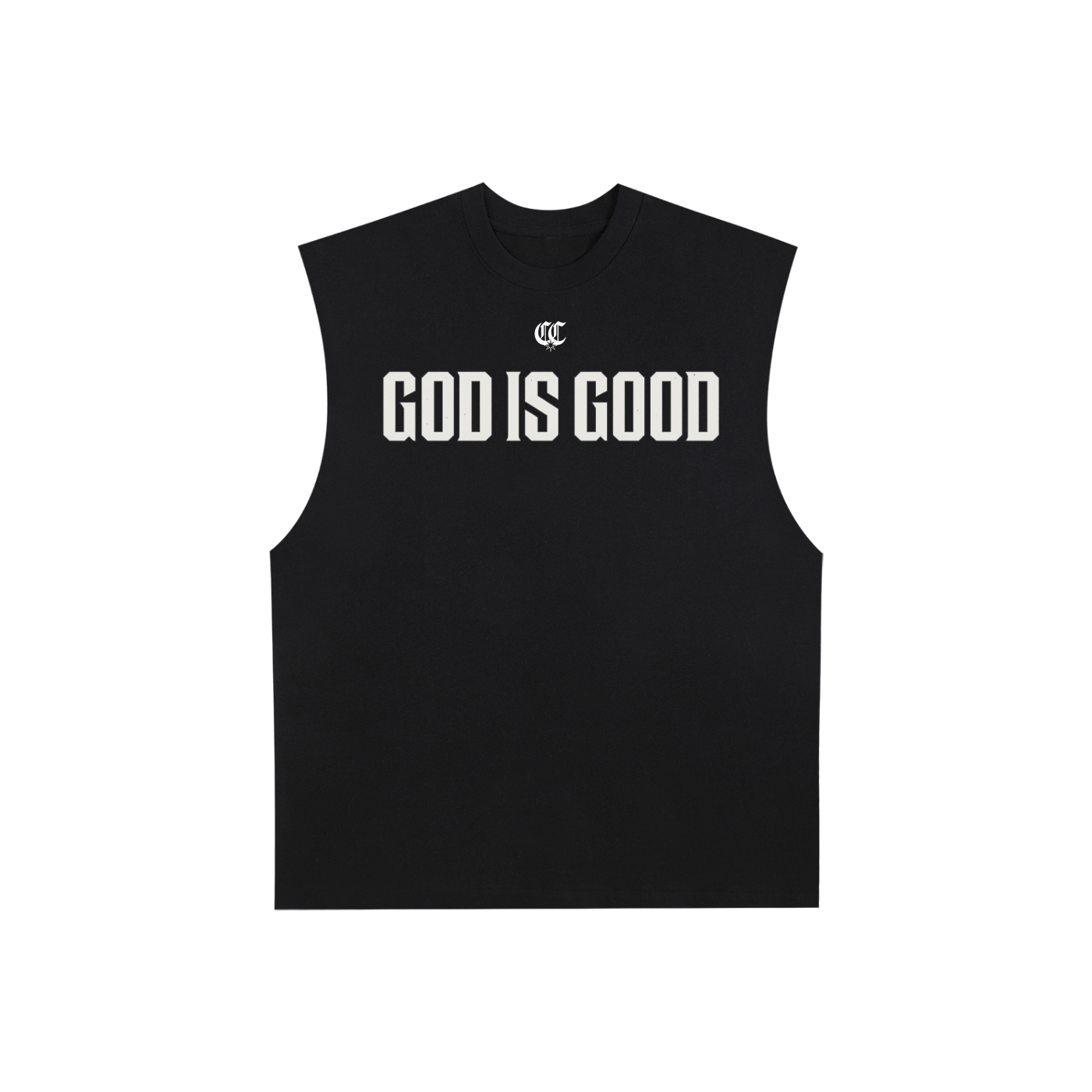 "GOD IS GOOD" Cotton Tank Top