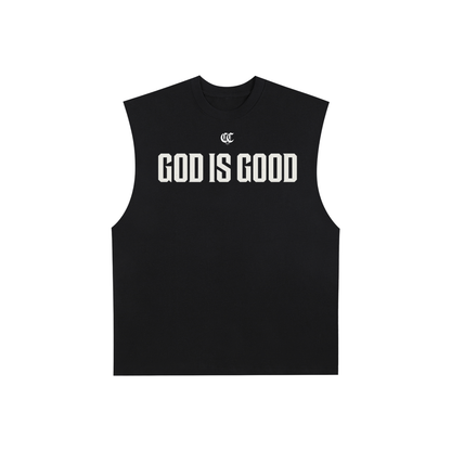 "GOD IS GOOD" Cotton Tank Top