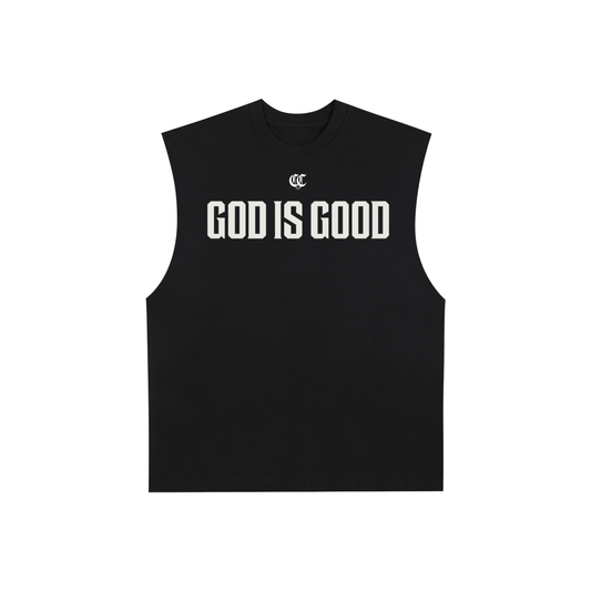 "GOD IS GOOD" Cotton Tank Top