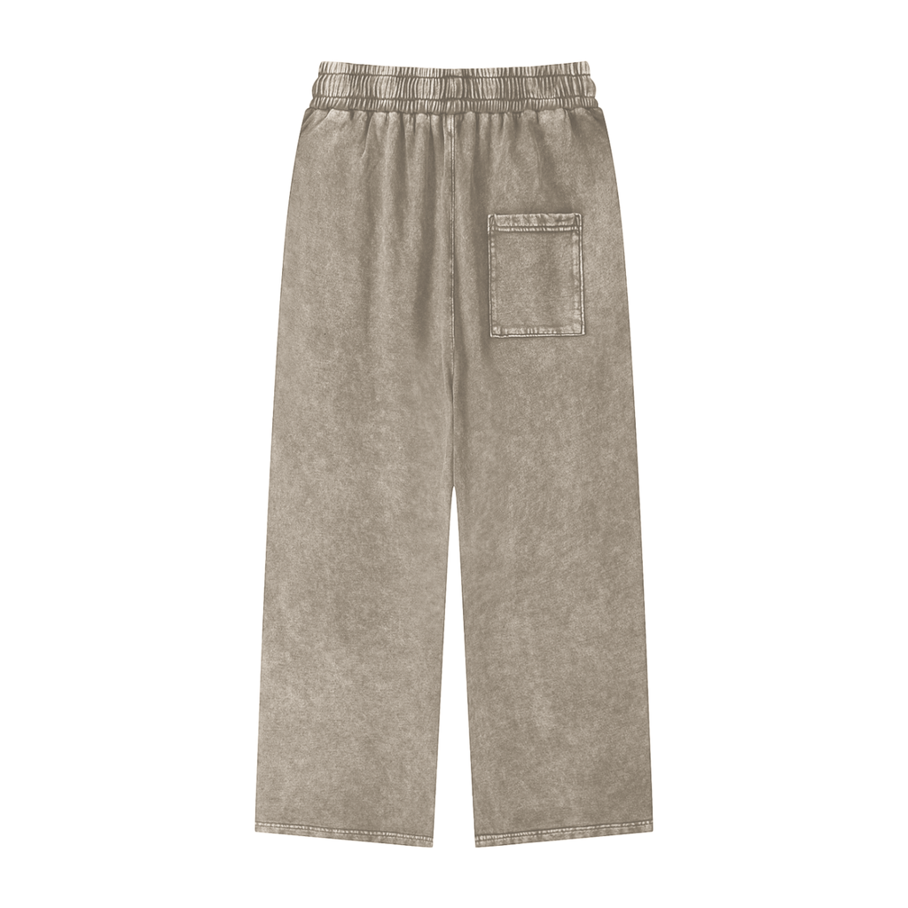 "ACID BUCKET" Straight Leg Pants