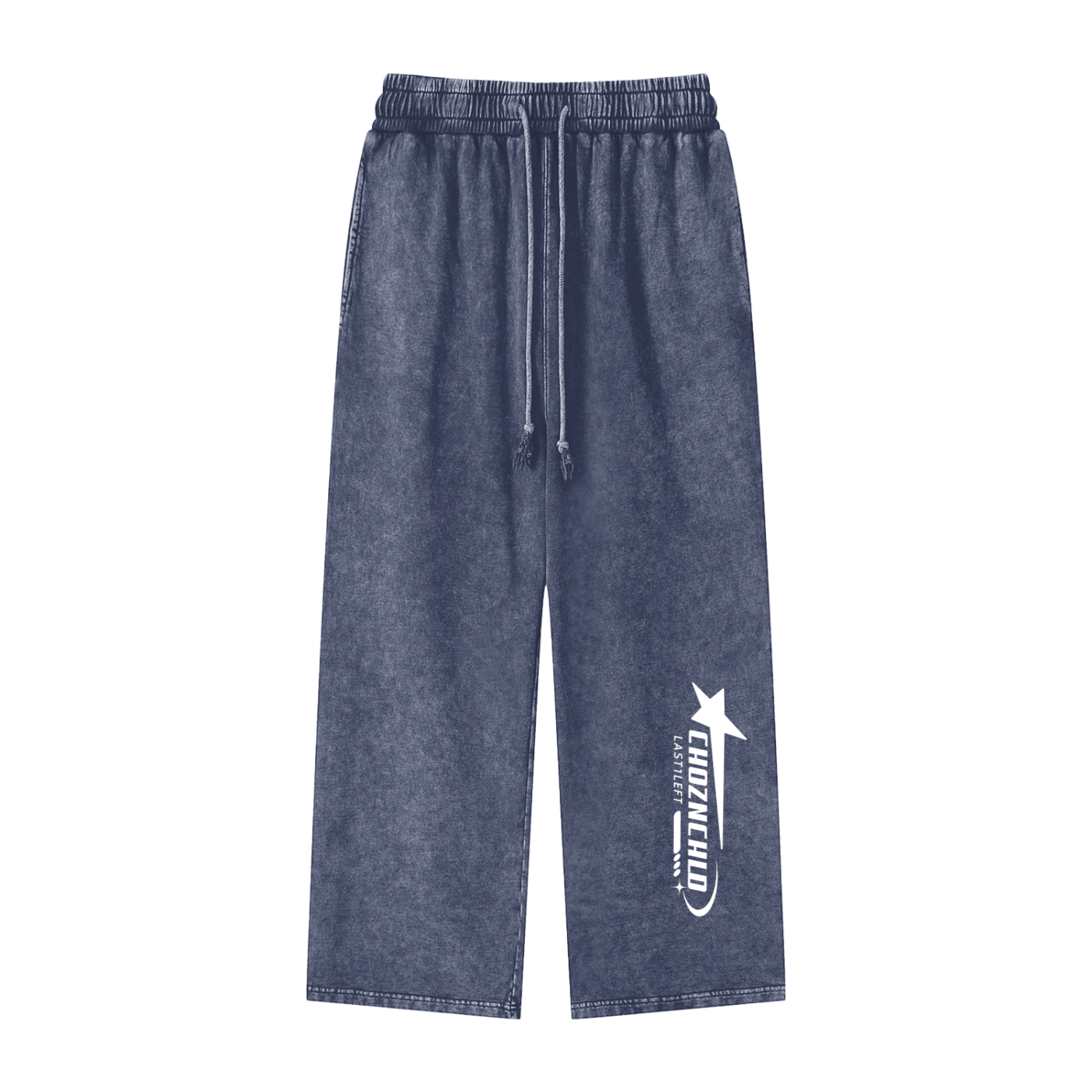 "ACID BUCKET" Straight Leg Pants