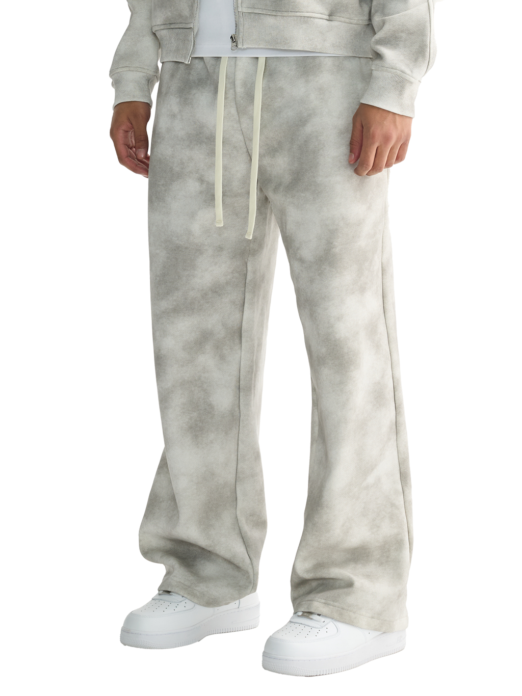"Butterfly Set" Washed Fleece Sweatpants