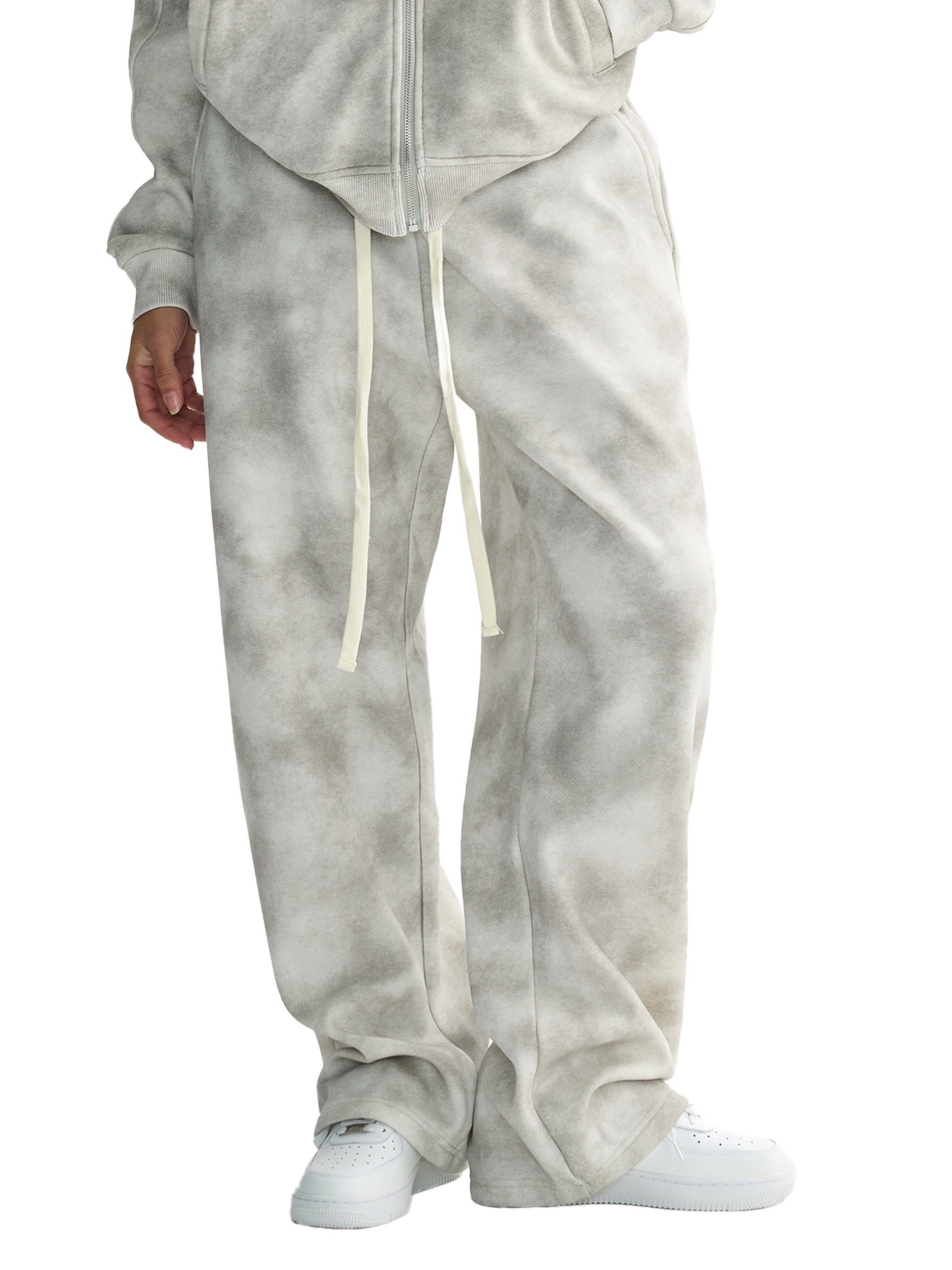 "Butterfly Set" Washed Fleece Sweatpants