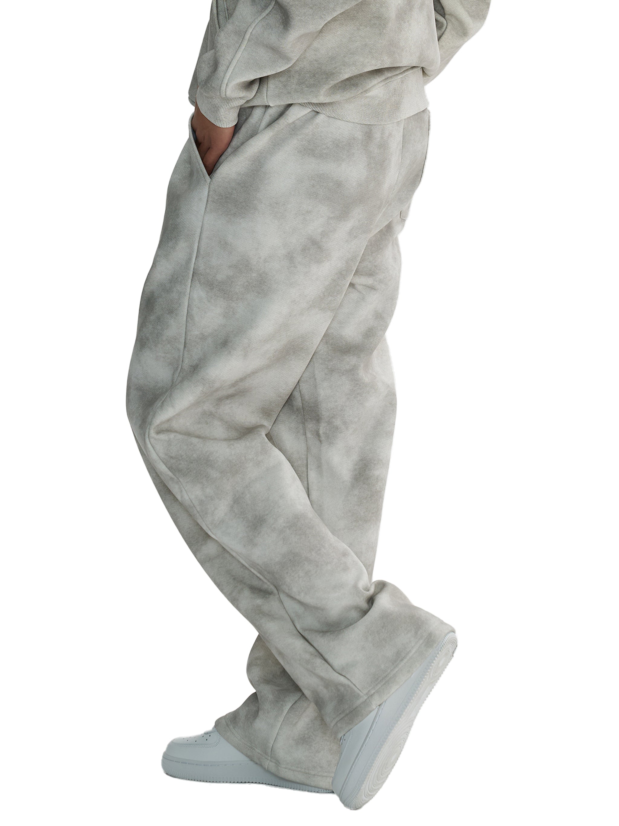 "Butterfly Set" Washed Fleece Sweatpants