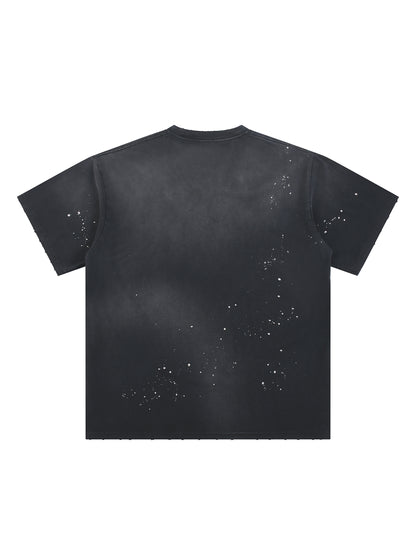 "WHERE AM I?" Painted T-Shirt