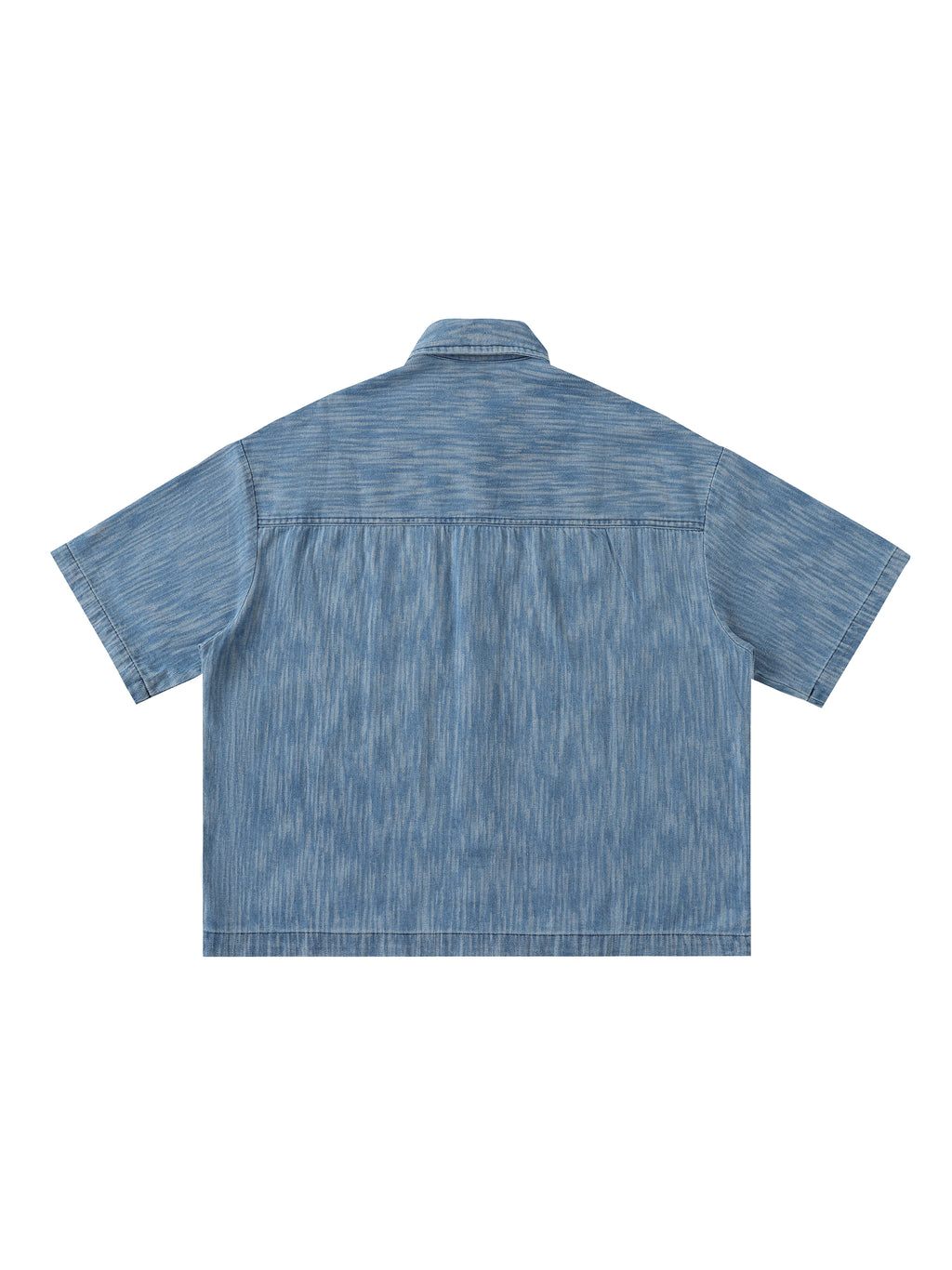 "GOING OUT" Button Short-Sleeve Shirt