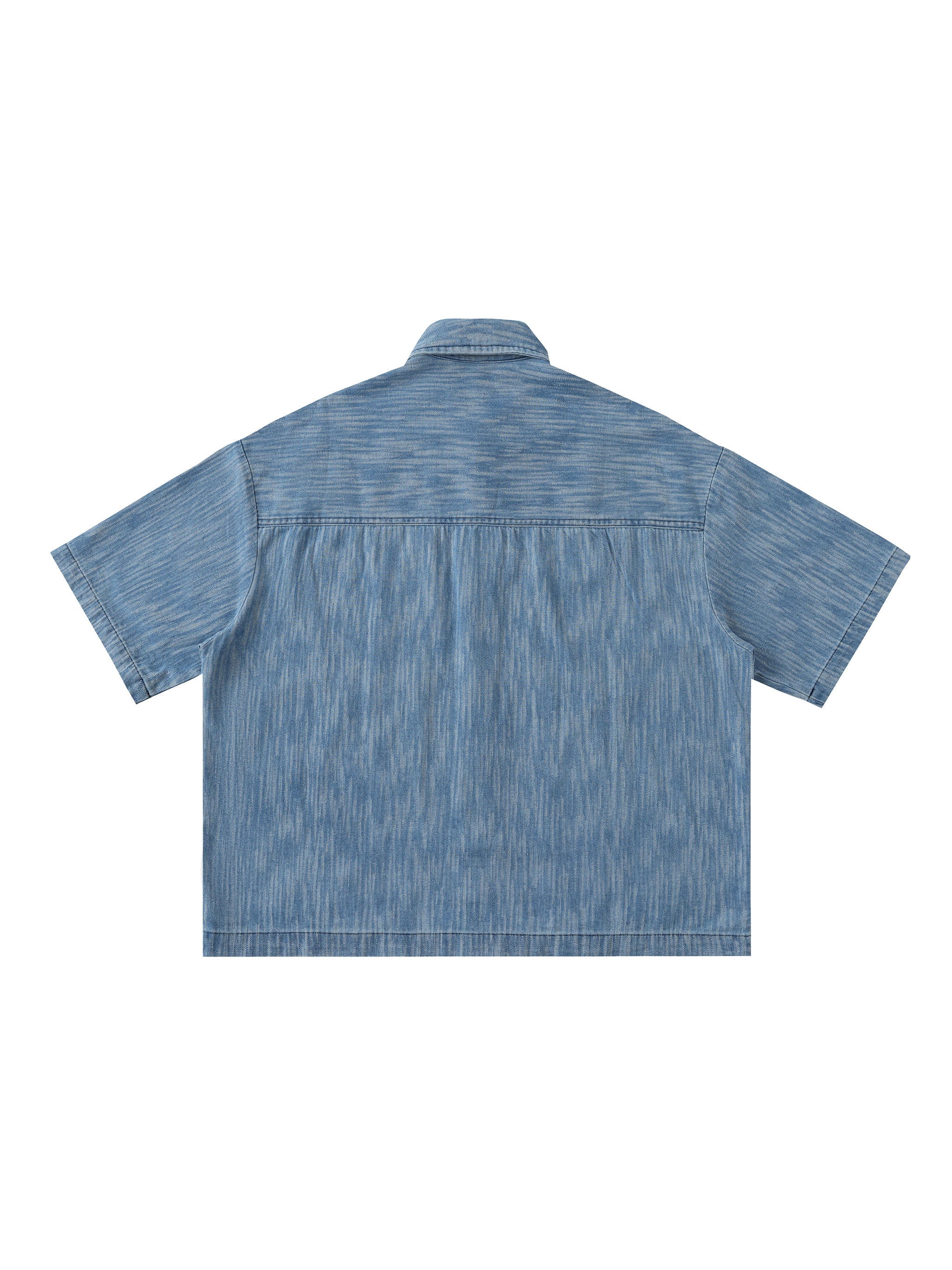 "GOING OUT" Button Short-Sleeve Shirt